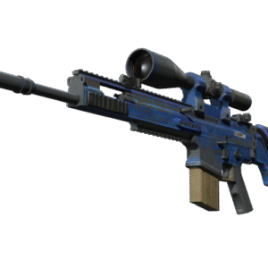 StatTrak™ SCAR-20 | Blueprint (Battle-Scarred)