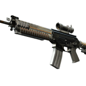 StatTrak™ SG 553 | Aerial (Battle-Scarred)