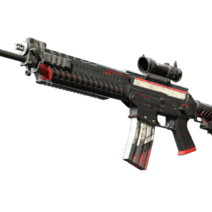 StatTrak™ SG 553 | Cyrex (Battle-Scarred)
