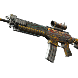 StatTrak™ SG 553 | Colony IV (Battle-Scarred)
