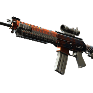 StatTrak™ SG 553 | Danger Close (Field-Tested)