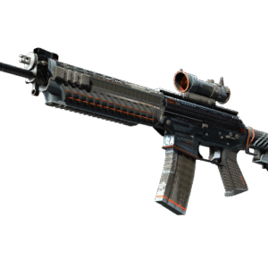 StatTrak™ SG 553 | Phantom (Battle-Scarred)