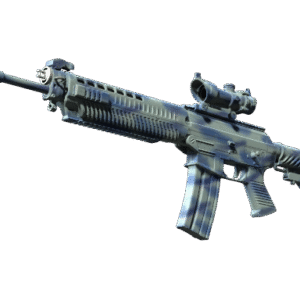 StatTrak™ SG 553 | Wave Spray (Factory New)