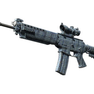 Souvenir SG 553 | Waves Perforated (Well-Worn)