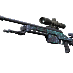 StatTrak™ SSG 08 | Mainframe 001 (Well-Worn)