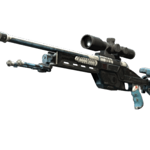 StatTrak™ SSG 08 | Ghost Crusader (Battle-Scarred)
