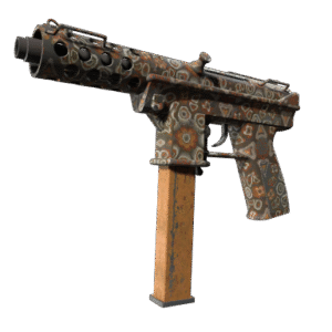 Tec-9 | Orange Murano (Battle-Scarred)