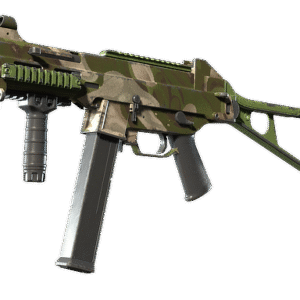 UMP-45 | Green Swirl (Field-Tested)